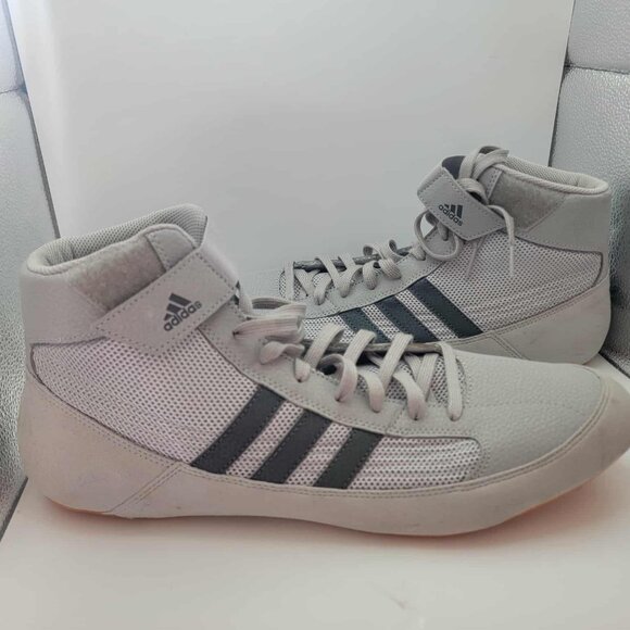 ADIDAS Men's High Top Wrestling Shoes Size 15 - Picture 1 of 8